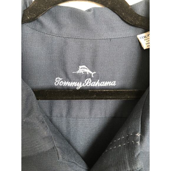 Tommy Bahama Royal Bermuda Shirt Men's XXXL Navy - Picture 2 of 7
